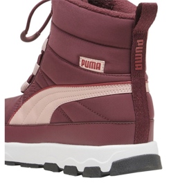 Pantofi Puma Evolve Boot Jr 392644 04 roșu 8