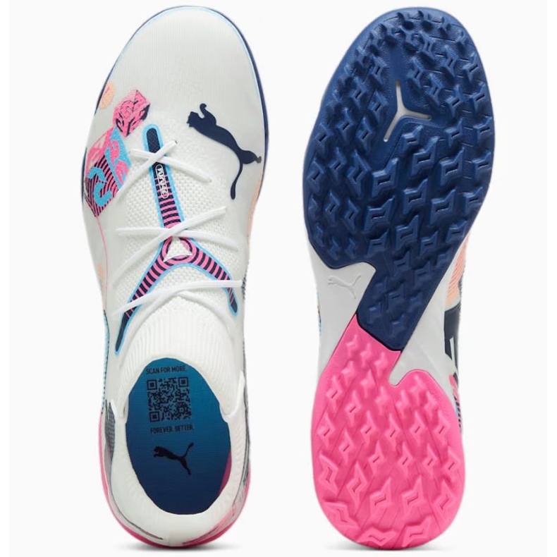 PUMA FURURE 7 MATCH VOL.UP TT 108075-01 Pantofi albi 1