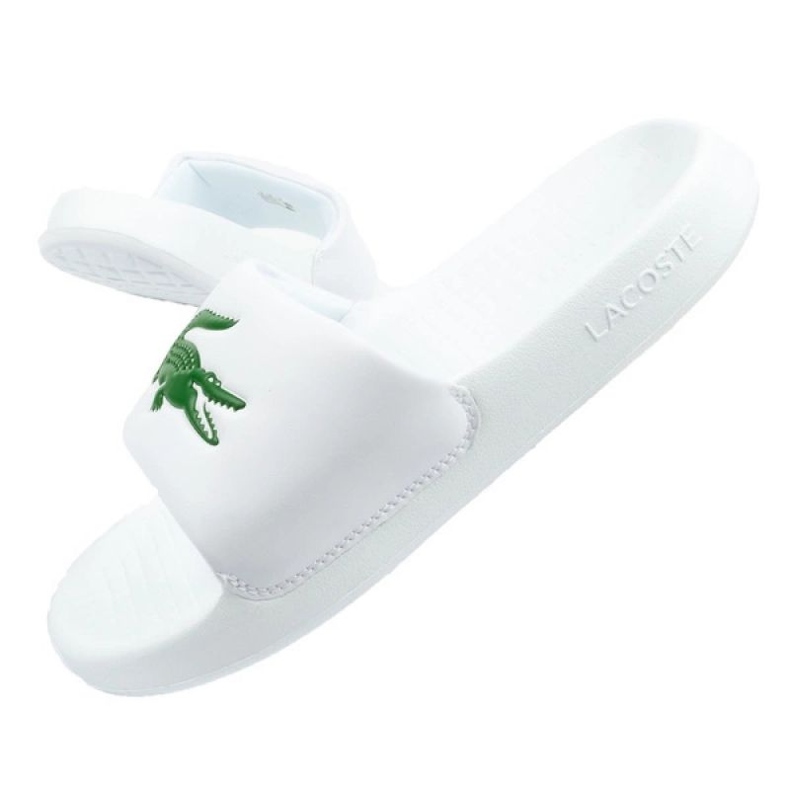 Papuci Lacoste Serve Slide M 02082 alb 1