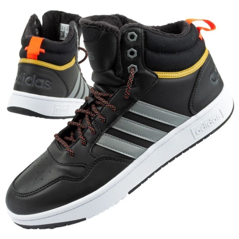 Pantofi Adidas Hoops HR1440 negru 1