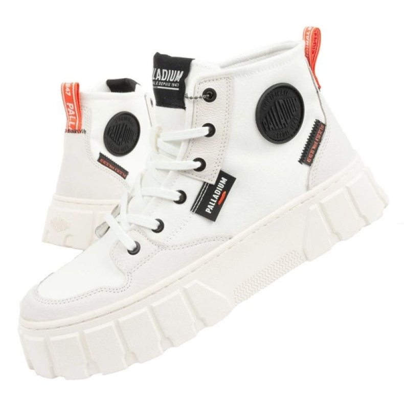 Palladium Pantofi paladiu 98573-116 alb 2