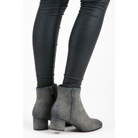 Vinceza Cizme cu toc jos gri 1 Vinceza Cizme cu toc jos gri 1