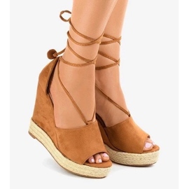 Mocasini bej pe platforma si mocasini de dama bej 2