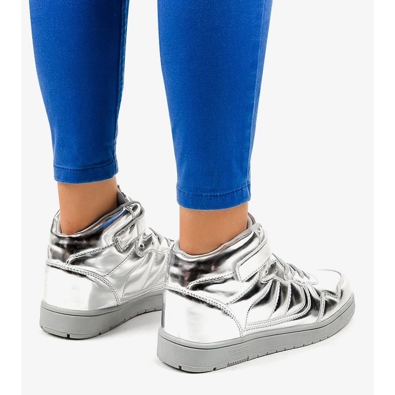 Sandale de dama roz cu toc joase cu inchidere la glezna 1