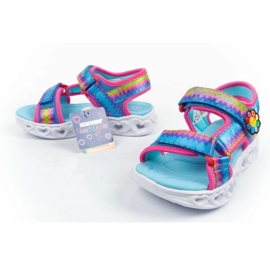 Sandale Skechers 302675L/MLT albastru 8
