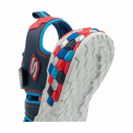 Sandale Skechers 402213L/NVRD albastru 14