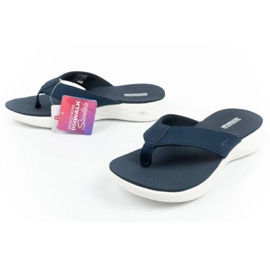 Șlapi Skechers W 140702/NVY albastru 7