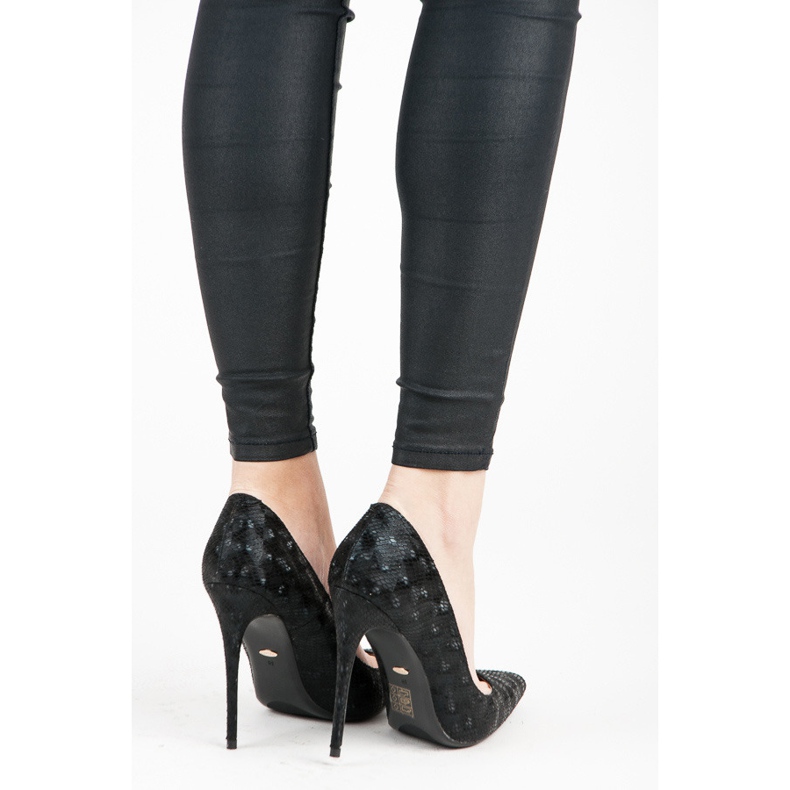 Vices Ace cu imprimeu de șarpe negru 2