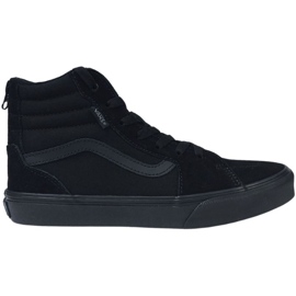 Pantofi Vans Yt Filmmore Hi Zip Jr VN0A5HZFGL4 negru 3