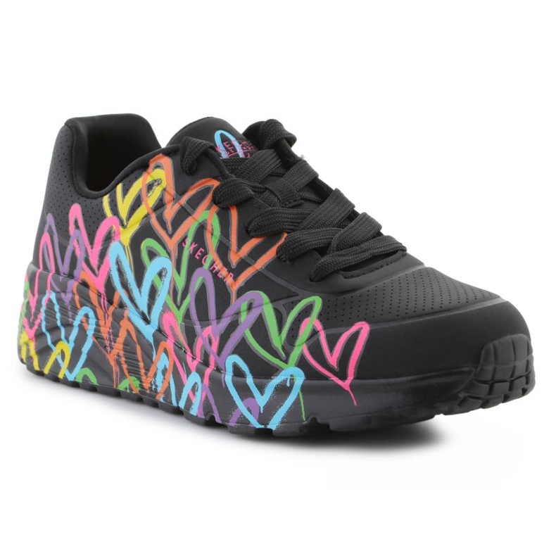 Skechers Uno LTE Pantofi - răspândire The Love 314064L -BKMT Hearts colorat negru 1 Skechers Uno LTE Pantofi - răspândire The Love 314064L -BKMT Hearts colorat negru 1