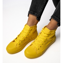 Adidașii clasici pentru femei galbene 1 Adidașii clasici pentru femei galbene 1