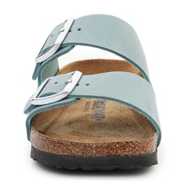 Birkenstock Flaps Arizona a estompat Aqua 1021446 albastru 2