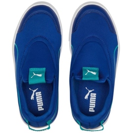 Pantofi Puma Courtflex v2 Slip On Ps 374858 11 albastru 6