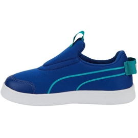 Pantofi Puma Courtflex v2 Slip On Ps 374858 11 albastru 7