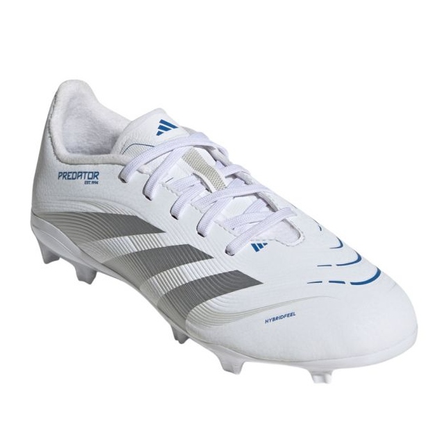 Adidas Predator League FG/MG JR ID3751 Pantofi de fotbal alb 1