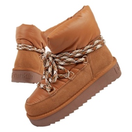 D.Franklin D. Pantofi Franklin în DFSH375003-TAN maro 1