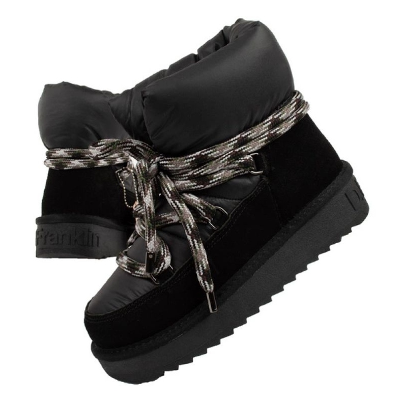 D.Franklin D. Pantofi Franklin DFSH375003-BLAC negru 1