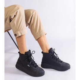 Cizme calde negre Lee Cooper LCJ-23-31-3028L negru 1