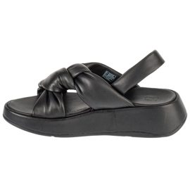 Sandale fitflop f-mode sandale ix9-090 negru 1 Sandale fitflop f-mode sandale ix9-090 negru 1