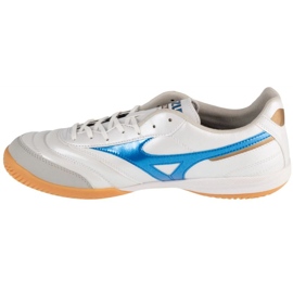 Pantofi de fotbal Mizuno Morelia Sala Pro în Q1GA241325 alb 1
