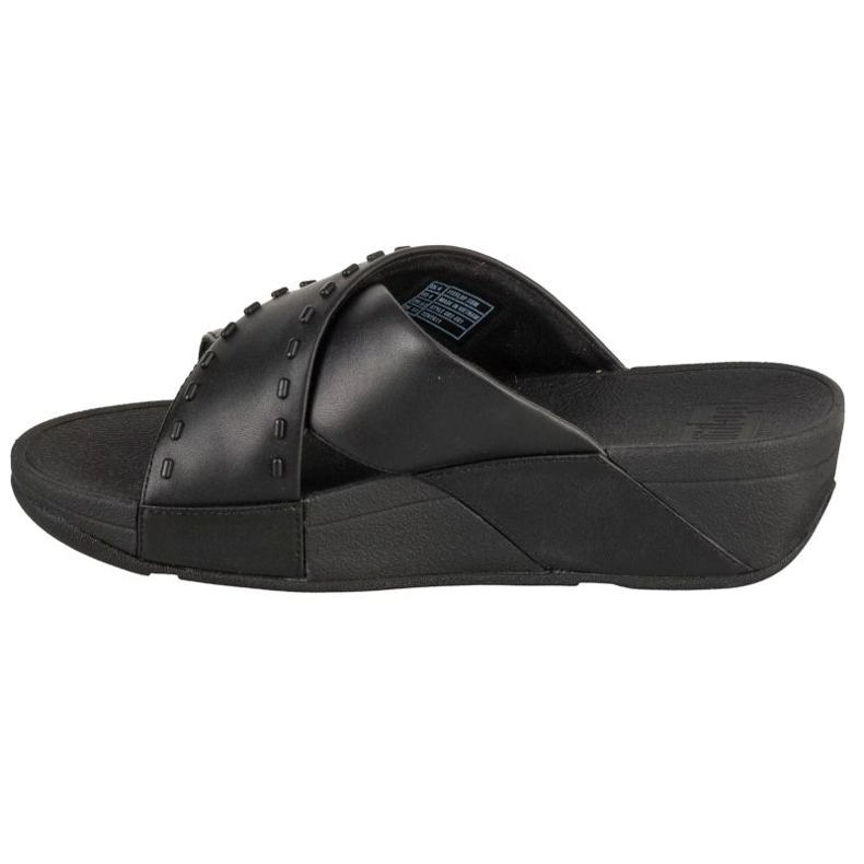 Pantofi Fitflop Lulu Rubber-Stud GB2-001 Black negru 1