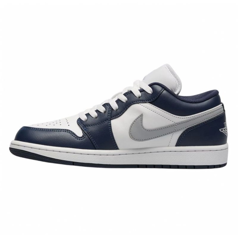 Nike Air Jordan 1 Low 553558-141 Pantofi albastri bleumarin albastru 1