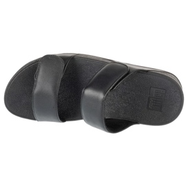 Pantofi Fitflop Lulu Slide FV6-090 negru 2
