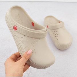 Femei Clogs Big Star II275012 Beige bej 1 Femei Clogs Big Star II275012 Beige bej 1