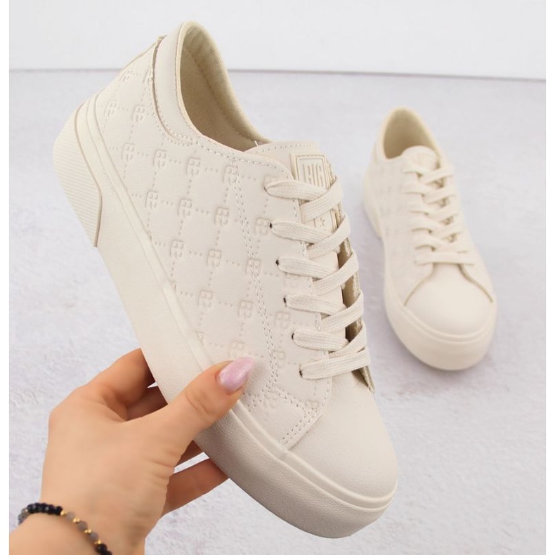 Big Star Starul Big Women RR274336 Adidași bej 1 Big Star Starul Big Women RR274336 Adidași bej 1