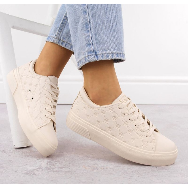 Big Star Starul Big Women RR274336 Adidași bej 2 Big Star Starul Big Women RR274336 Adidași bej 2