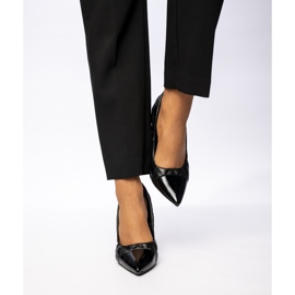 Pompe negre ale femeilor Veronique negru 1 Pompe negre ale femeilor Veronique negru 1
