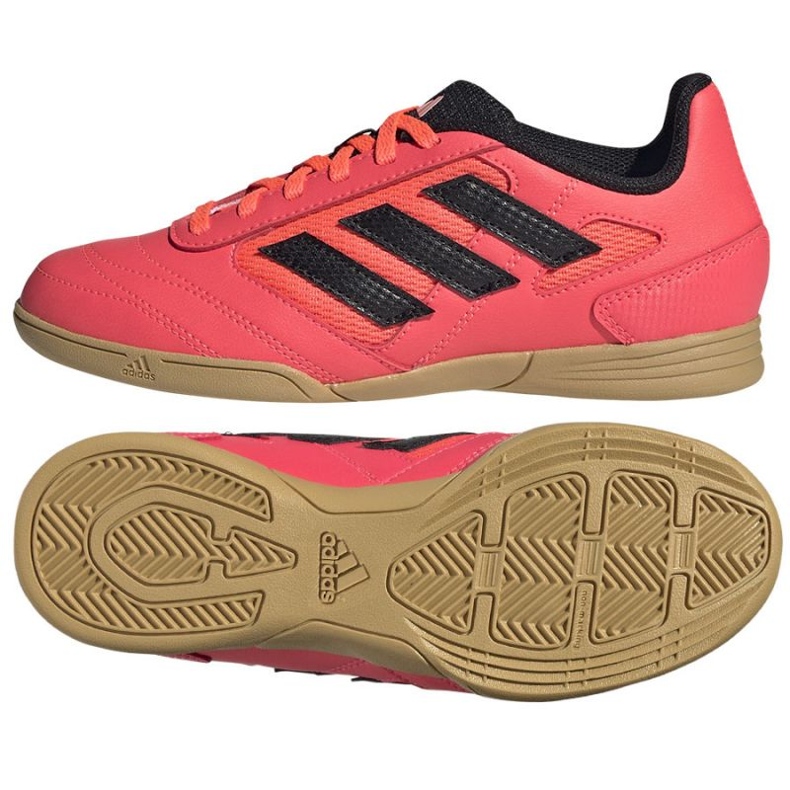 Adidas Super Sala 2 în pantofi de fotbal IG8754 roșu 1 Adidas Super Sala 2 în pantofi de fotbal IG8754 roșu 1