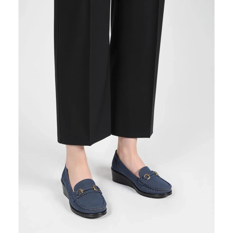 Femei Mirena Blue Loafers albastru 2
