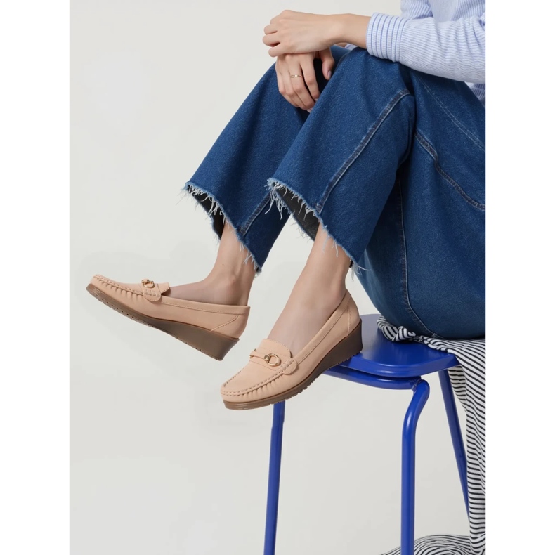 Femei Mirena Pink Loafers roz 2