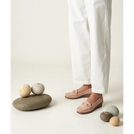 Femei Mirena Pink Loafers roz 1