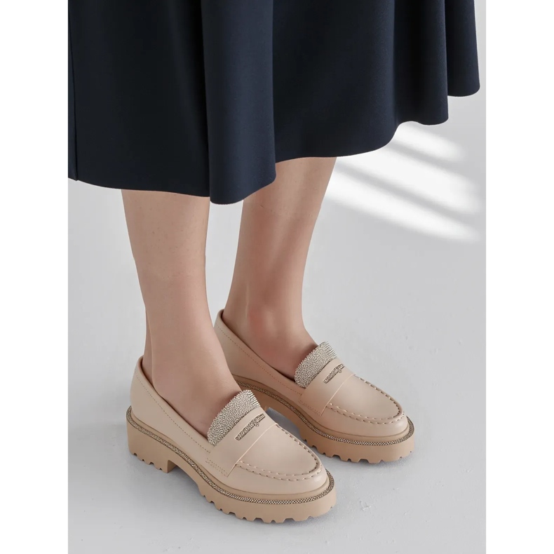 Plăcile Diamant Beige pentru femei bej 1