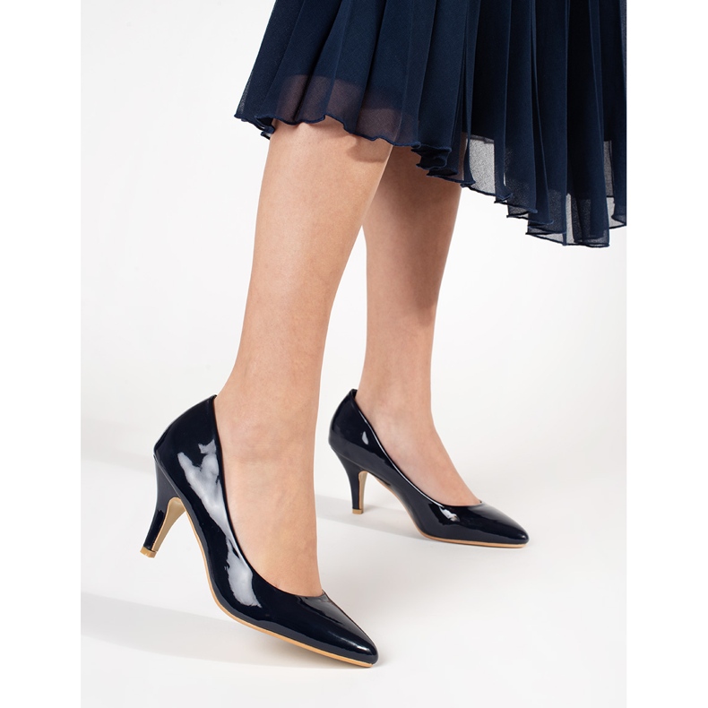 Tocuri lacuite bleumarin albastru 1