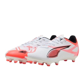 Puma Ultra 5 Play FG/AG 108169 01 Pantofi de fotbal alb 1