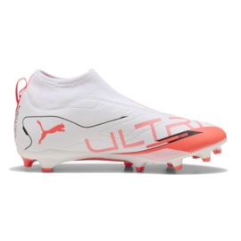 PUMA ULTRA 5 MATCH+ LL FG/AG 108163-01 Pantofi albi 1