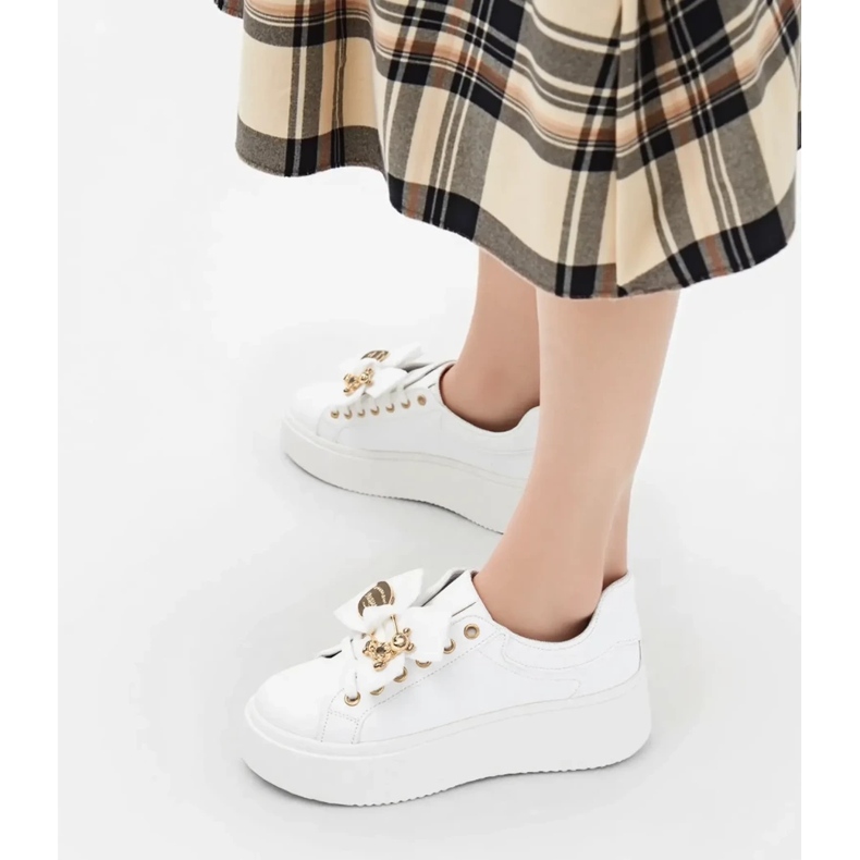 Adidașii pentru femei farmec alb 1