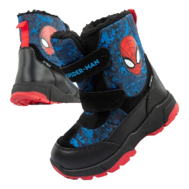 Pantofi, cizme de zăpadă Cerda SP012277 Spiderman negru 1