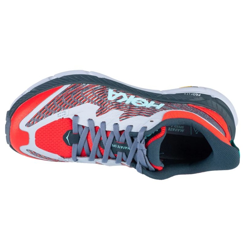 Speed ​​Hoka Mafate 4 1131056-CTRM Red Hoka Pantofi roșu 2