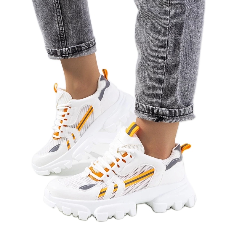 D/GMR Adidasi albi de dama Bernier 1 D/GMR Adidasi albi de dama Bernier 1