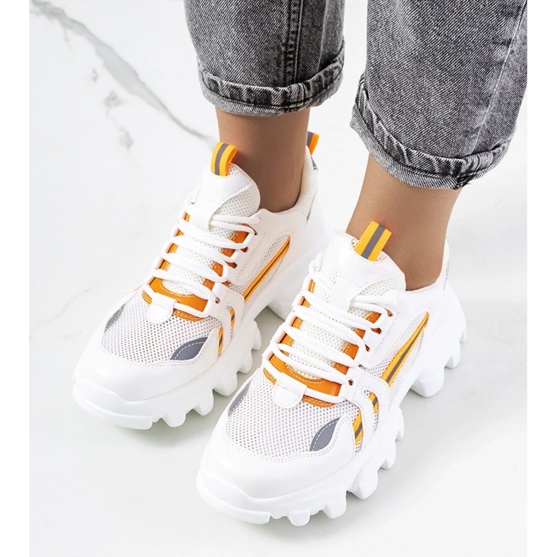 D/GMR Adidasi albi de dama Bernier 2 D/GMR Adidasi albi de dama Bernier 2