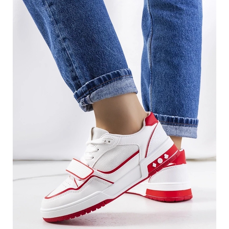 D/GMR Tenisi roșii Kadie de damă roșu 2