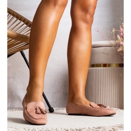 D/GMR Balerini din piele ecologică roz Cillian 2 D/GMR Balerini din piele ecologică roz Cillian 2