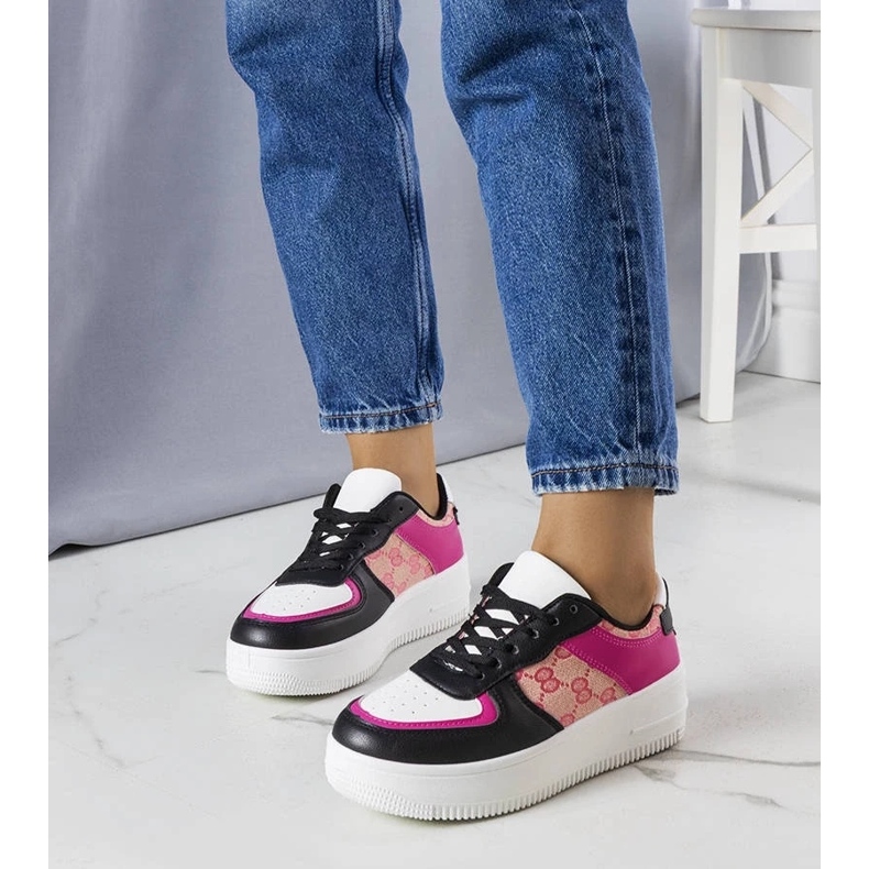 D/GMR Tenisi dama roz si negri de la Luzia negru 1