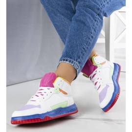 D/GMR Tenisi înalți Elizabeth colorați multicolor 2