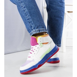 D/GMR Tenisi înalți Elizabeth colorați multicolor 3
