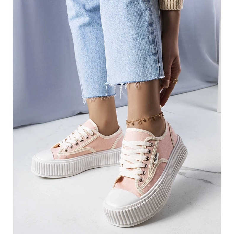 D/GMR Adidașii cu platformă roz ai lui Connie 1